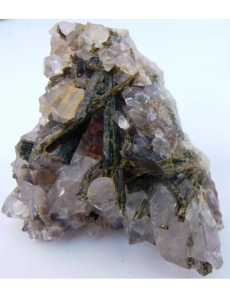 Verdelite Tourmaline verte géode Verdelite Tourmaline verte géode