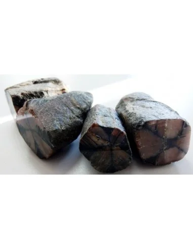 Chiastolite, andalosite brute