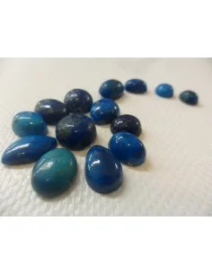 Cavansite cabochon 2