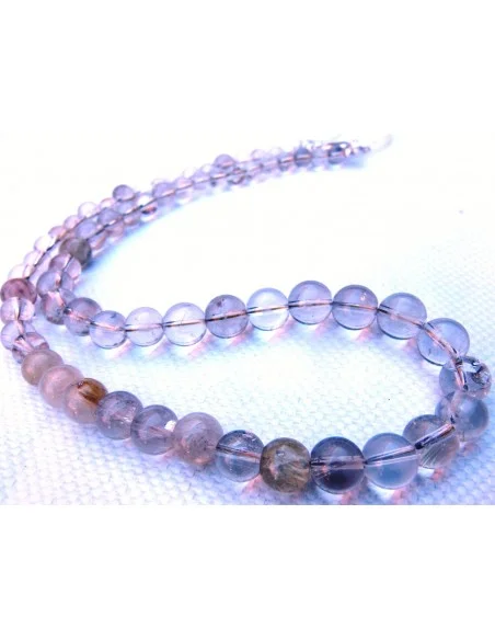 Quartz rutile collier 47cm