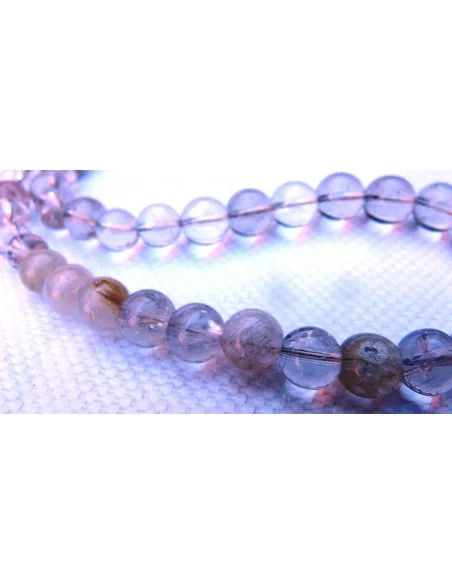 Quartz rutile collier 47cm