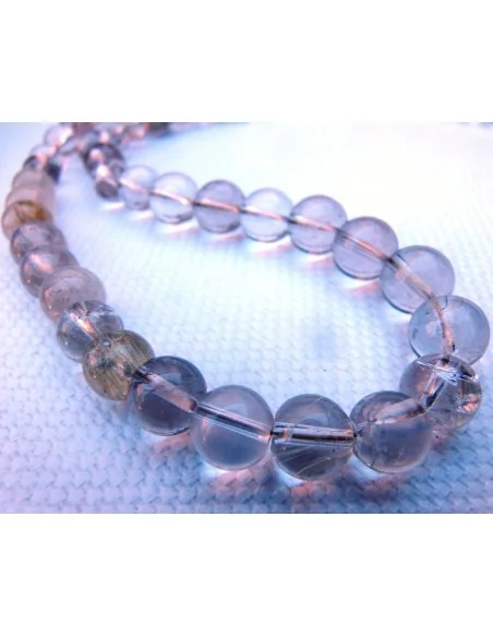 Quartz rutile collier 47cm