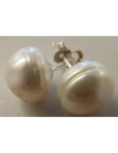 Boucles doreilles perles de culture 12mm