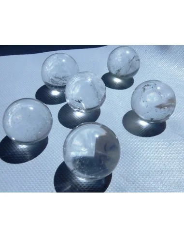 Sphere en cristal de roche 30mm