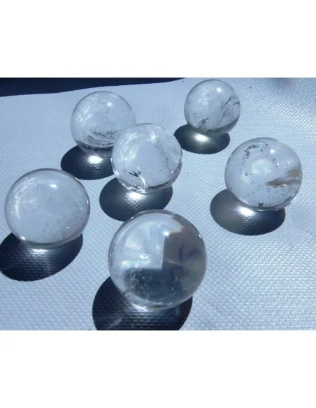 Sphere en cristal de roche 30mm