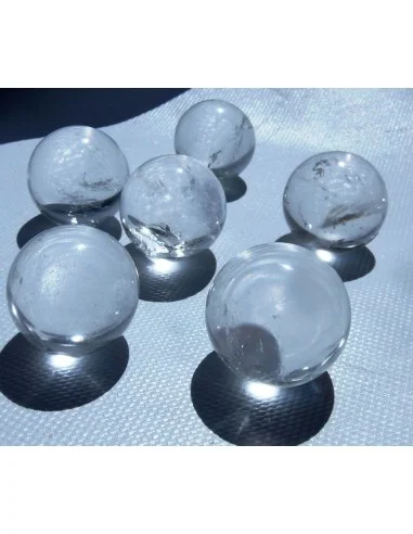 Sphere en cristal de roche 30mm