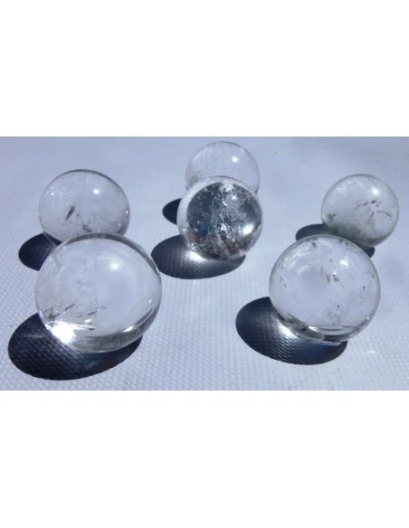 Sphere en cristal de roche 30mm