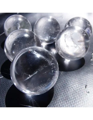 Sphere en cristal de roche 30mm