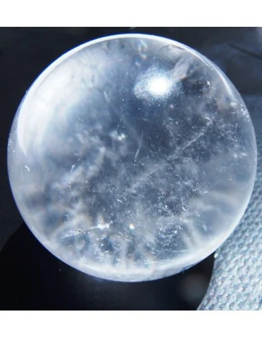 Sphere en cristal de roche 45mm