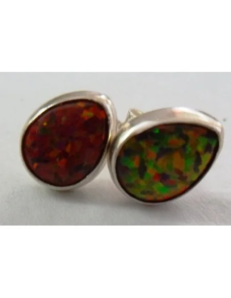 Boucles en opale noble pouce la paire Boucles en opale noble pouce la paire