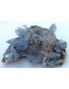 Barytine gemme sur limonite brune 