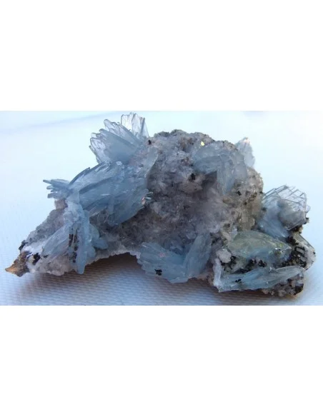 Barytine gemme sur limonite brune  Barytine gemme sur limonite brune