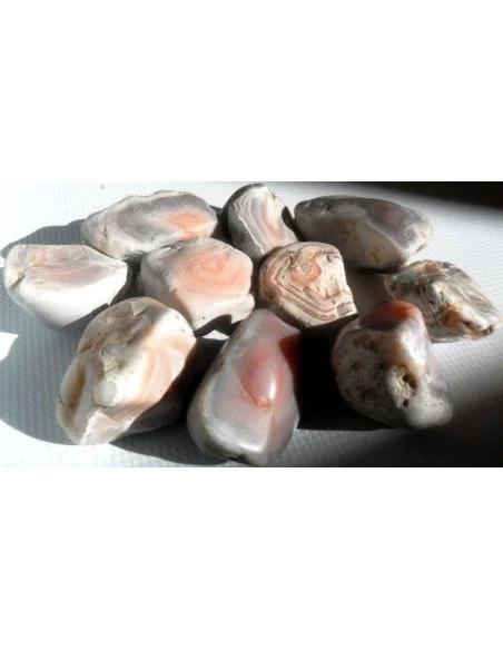 Agate de Botswana Rose