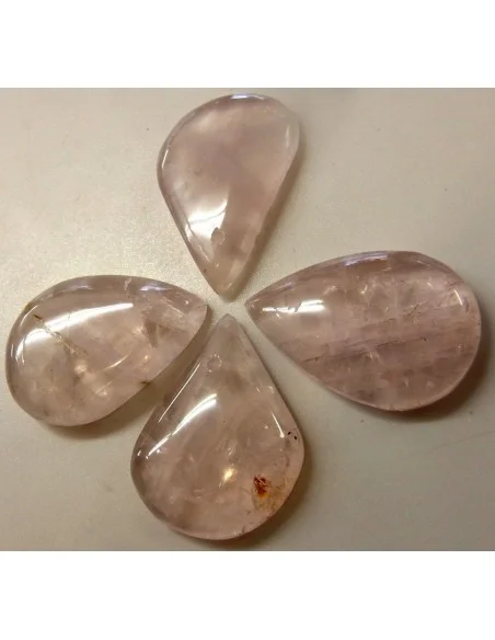 Quartz rose pendentif 