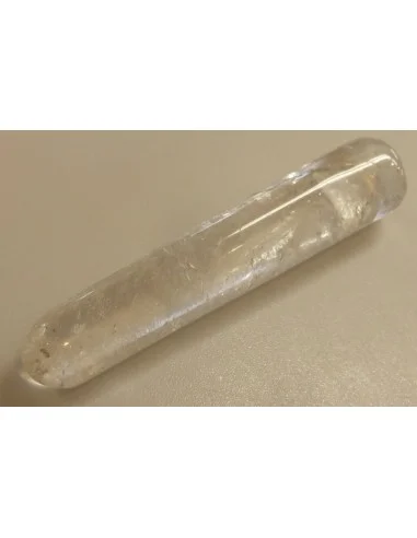 Quartz, cristal de roche pointe massage