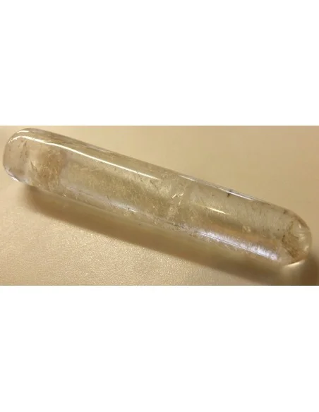 Quartz, cristal de roche pointe massage
