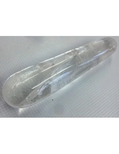 Cristal de roche, quartz pointe massage