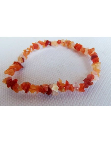 Opale de feu brut bracelet