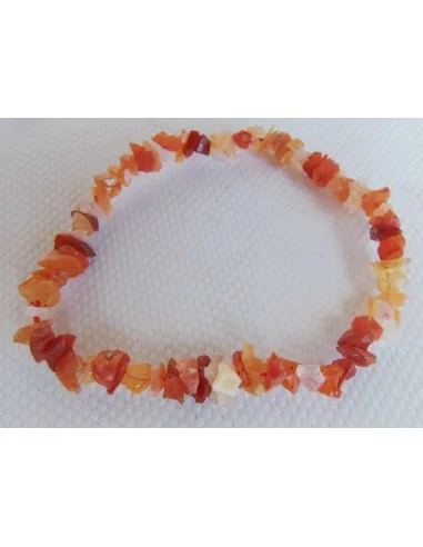 Opale de feu brut bracelet