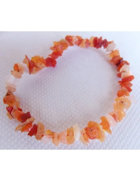 Opale de feu brut bracelet