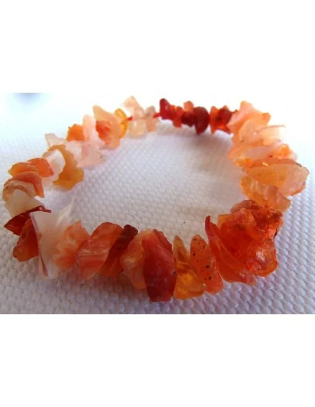 Opale de feu brut bracelet grande taille