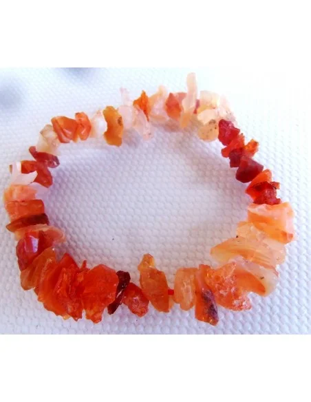 Opale de feu brut bracelet grande taille