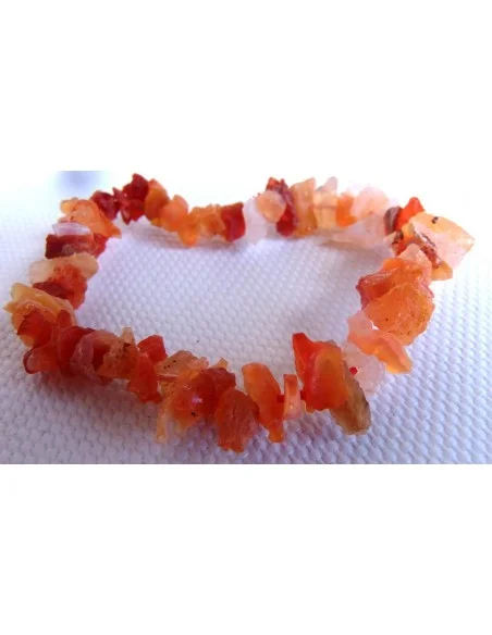 Opale de feu brut bracelet grande taille