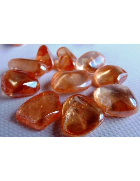 Topaze pour l'aura polis