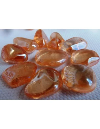 Topaze pour l'aura polis