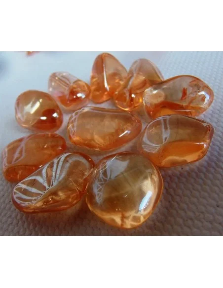 Topaze pour l'aura polis