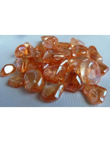 Topaze pour l'aura polis