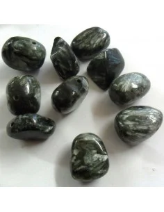 Seraphinite percé