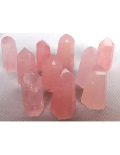 Pointe Reiki quartz rose 30-40mm 2