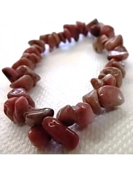 Bracelet baroque en Rhodonite