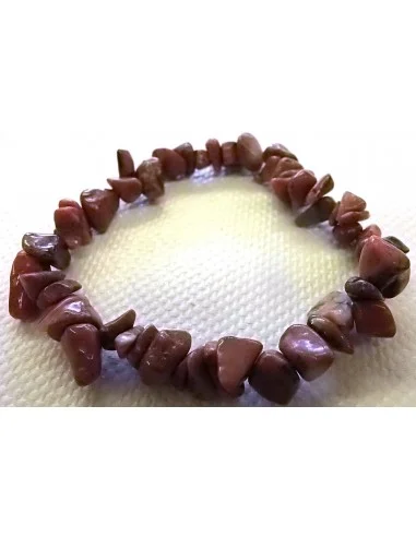 Bracelet baroque en Rhodonite