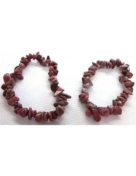 Bracelet baroque en Rhodonite