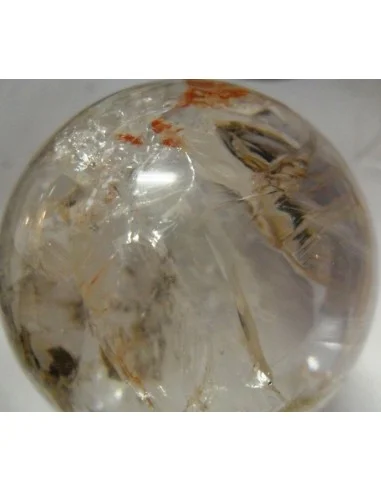 Sphere en cristal de roche 65mm - Pièce unique