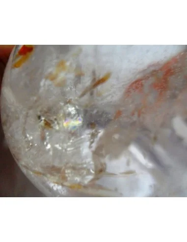 Sphere en cristal de roche 65mm - Pièce unique