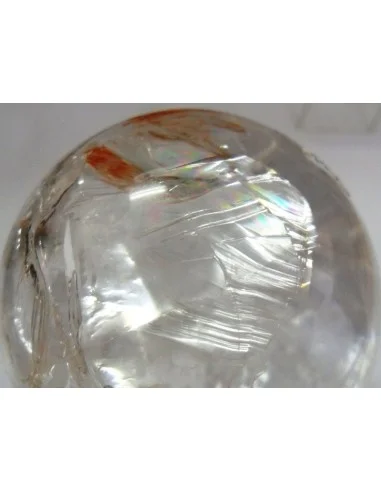 Sphere en cristal de roche 65mm - Pièce unique