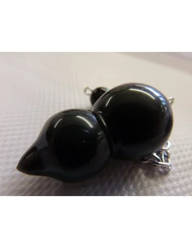 Pendule obsidienne Oeil Celeste  