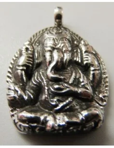 Pendentif Ganesha argent 2