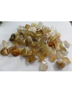 Quartz aux rutiles polis 2