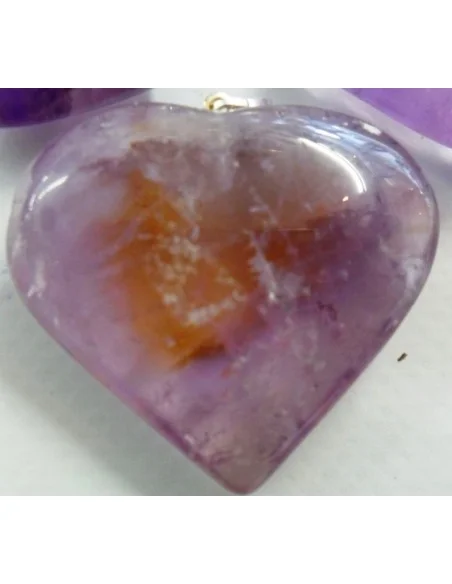 Pendentif en coeurametrine