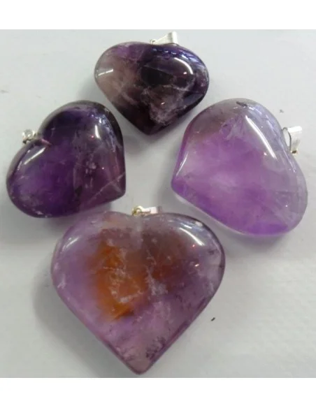 Pendentif en coeurametrine