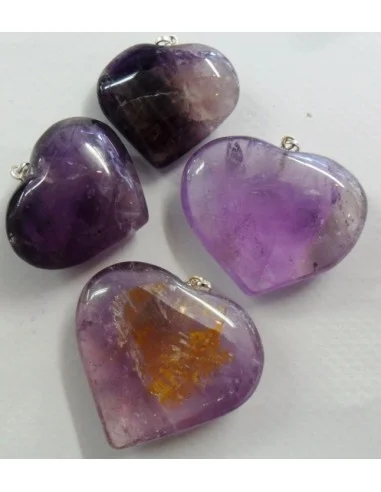 Pendentif en coeurametrine