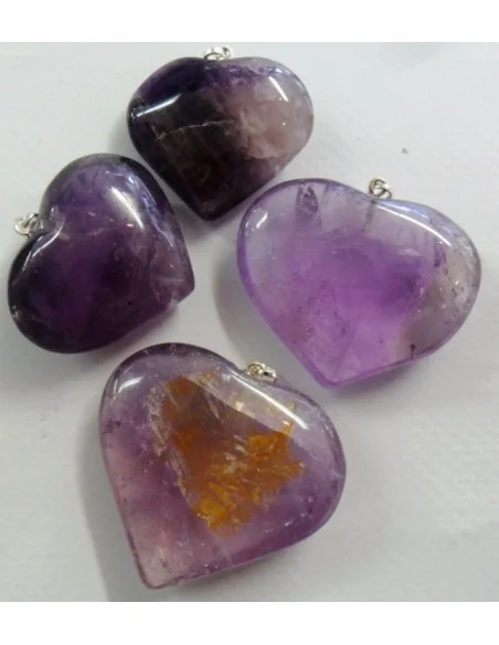 Pendentif en coeurametrine