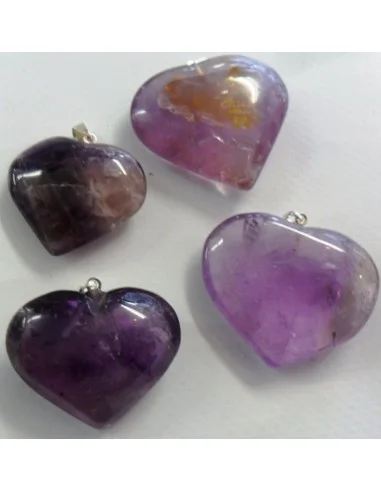Pendentif en coeurametrine