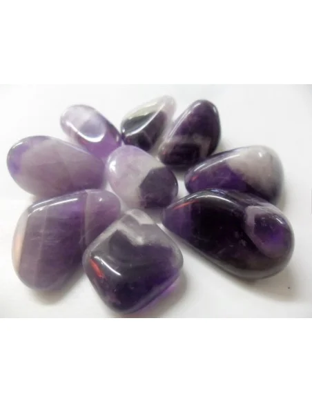 Améthyste en chevron roulée