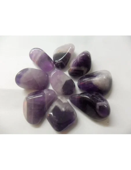 Améthyste en chevron roulée