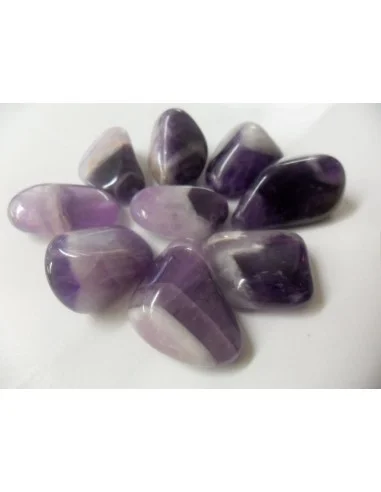 Améthyste en chevron roulée